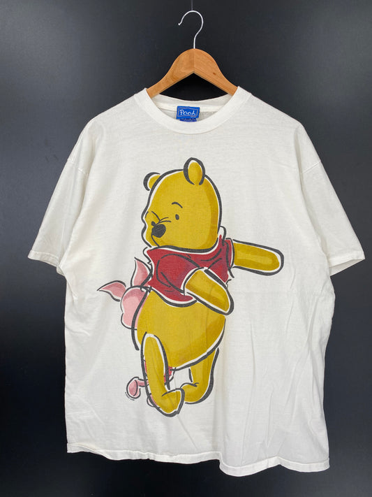 00’ DISNEY WINNIE THE POOH Size XL Vintage T-Shirt / K2366