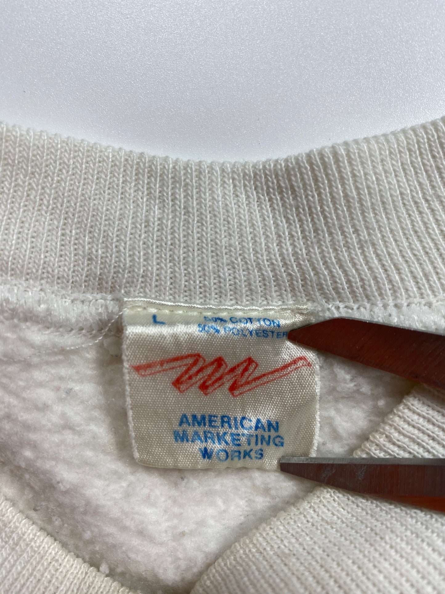 1987 Disney ROGER RABBIT Size L Vintage Sweat-shirt / 6608