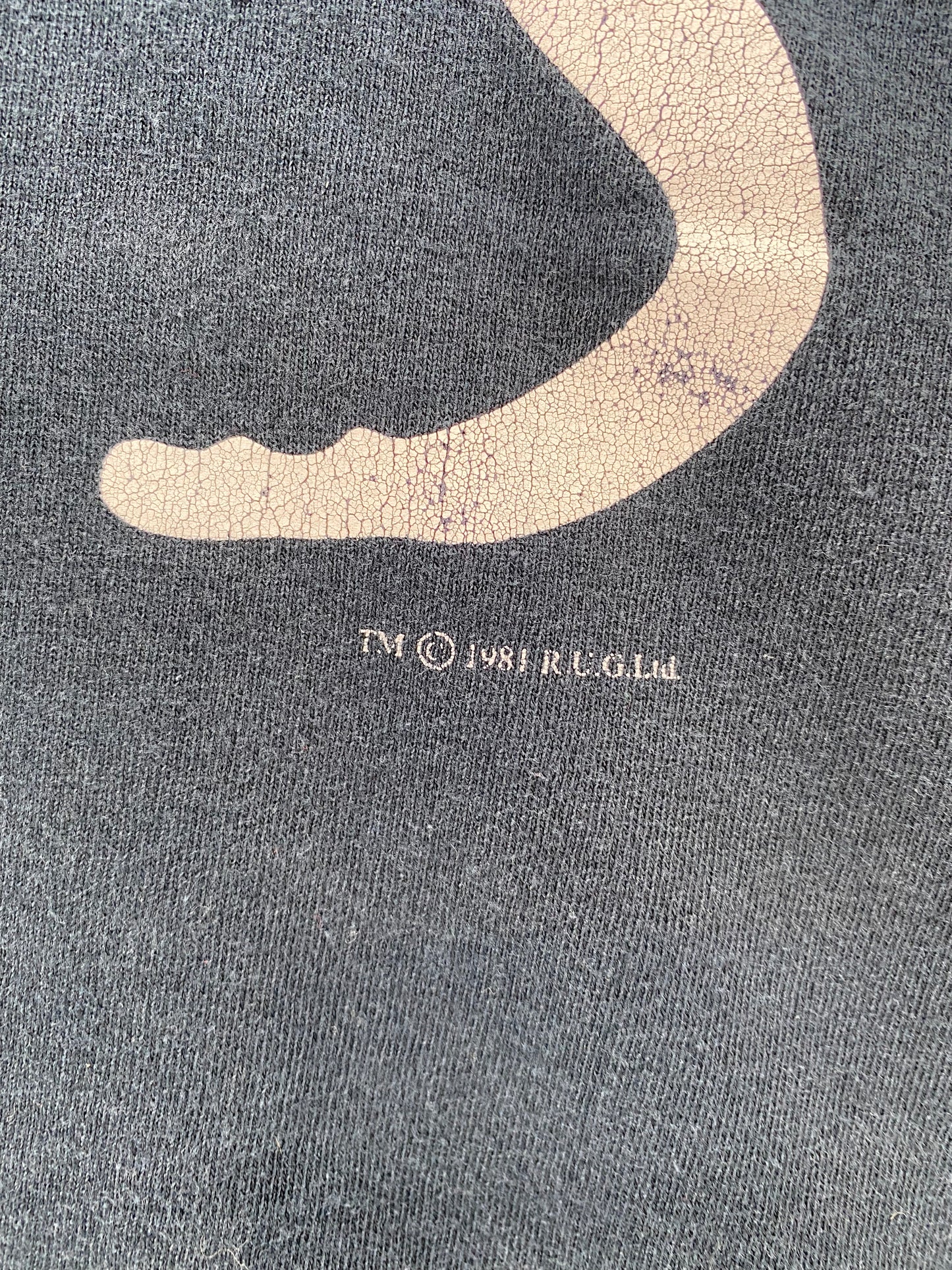 1981 CATS Size XXL Vintage T-Shirt / K2000