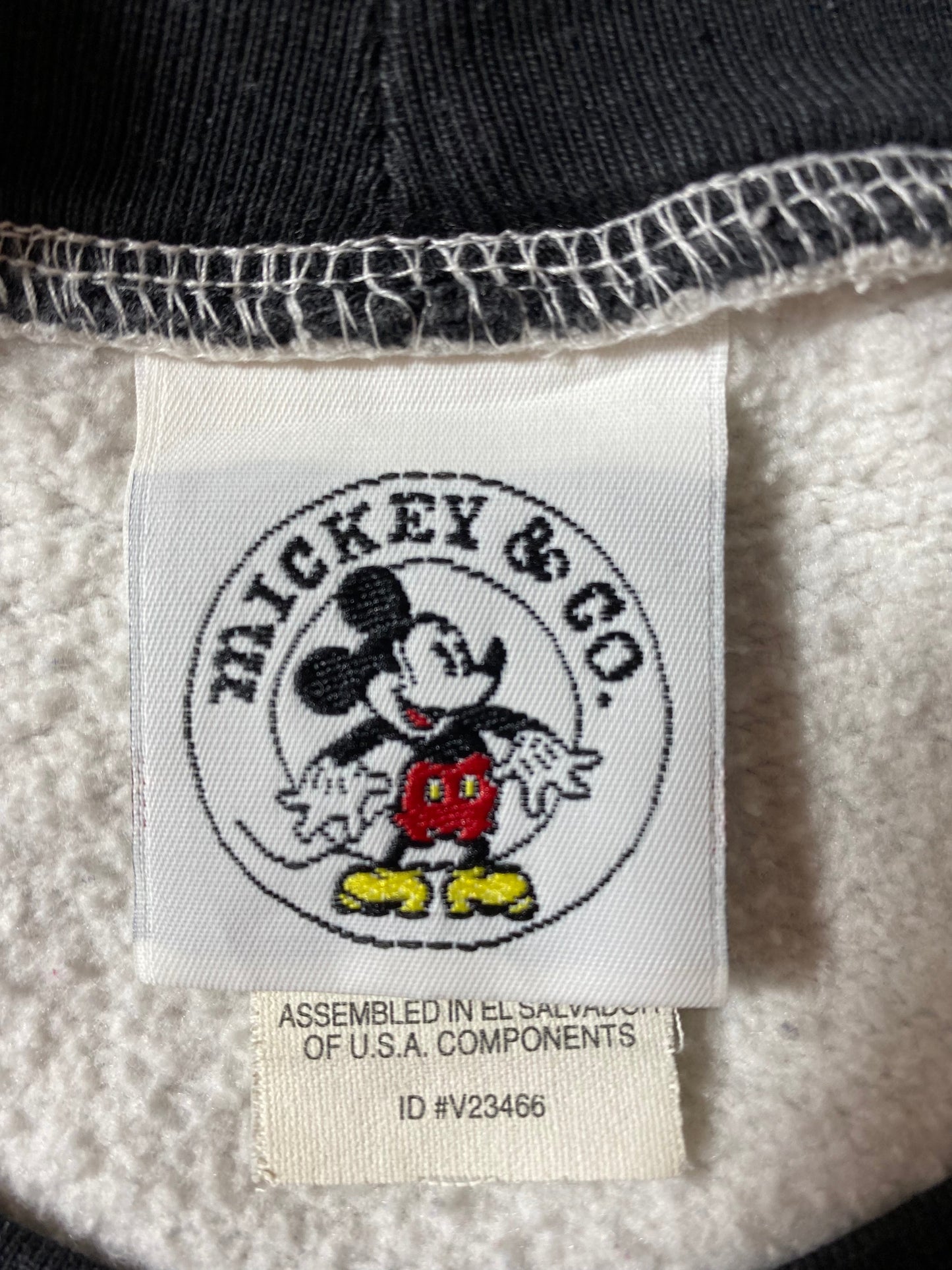 90's DISNEY MICKEY Size Ladies XL Vintage Sweat-shirt / A5657