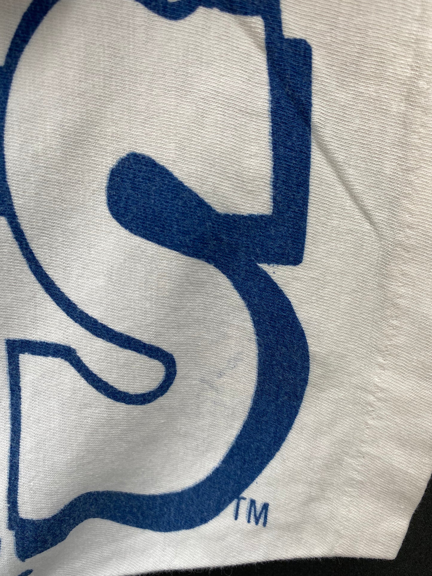 1993 Loony Tunes TAZ x COWBOYS Size L Vintage T-shirt / K2921