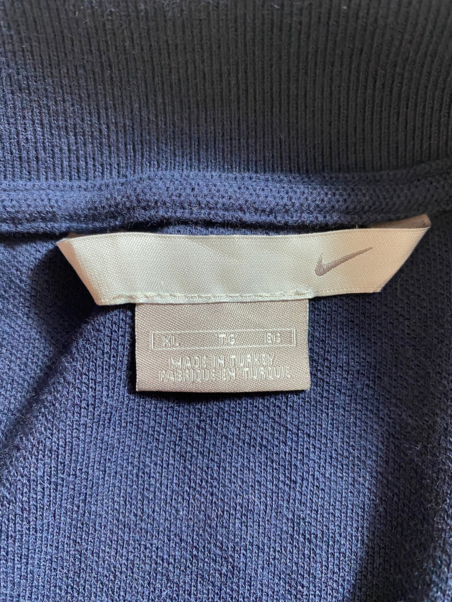 .00’ NIKE MINI SWOOSH Size XL Vintage Polo-Shirt / K9359