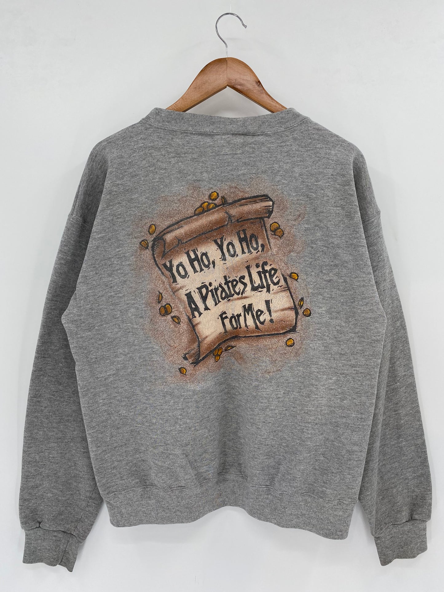 00’ DISNEY MICKEY Size No tag (APPROX.L-XL) Vintage Sweat-shirt / K3360