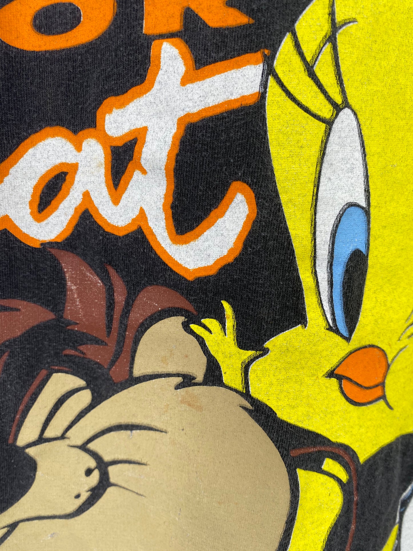 Vintage LOONEY TUNES TWEETY Size No Tag (Approx. L) T-Shirt / 8423