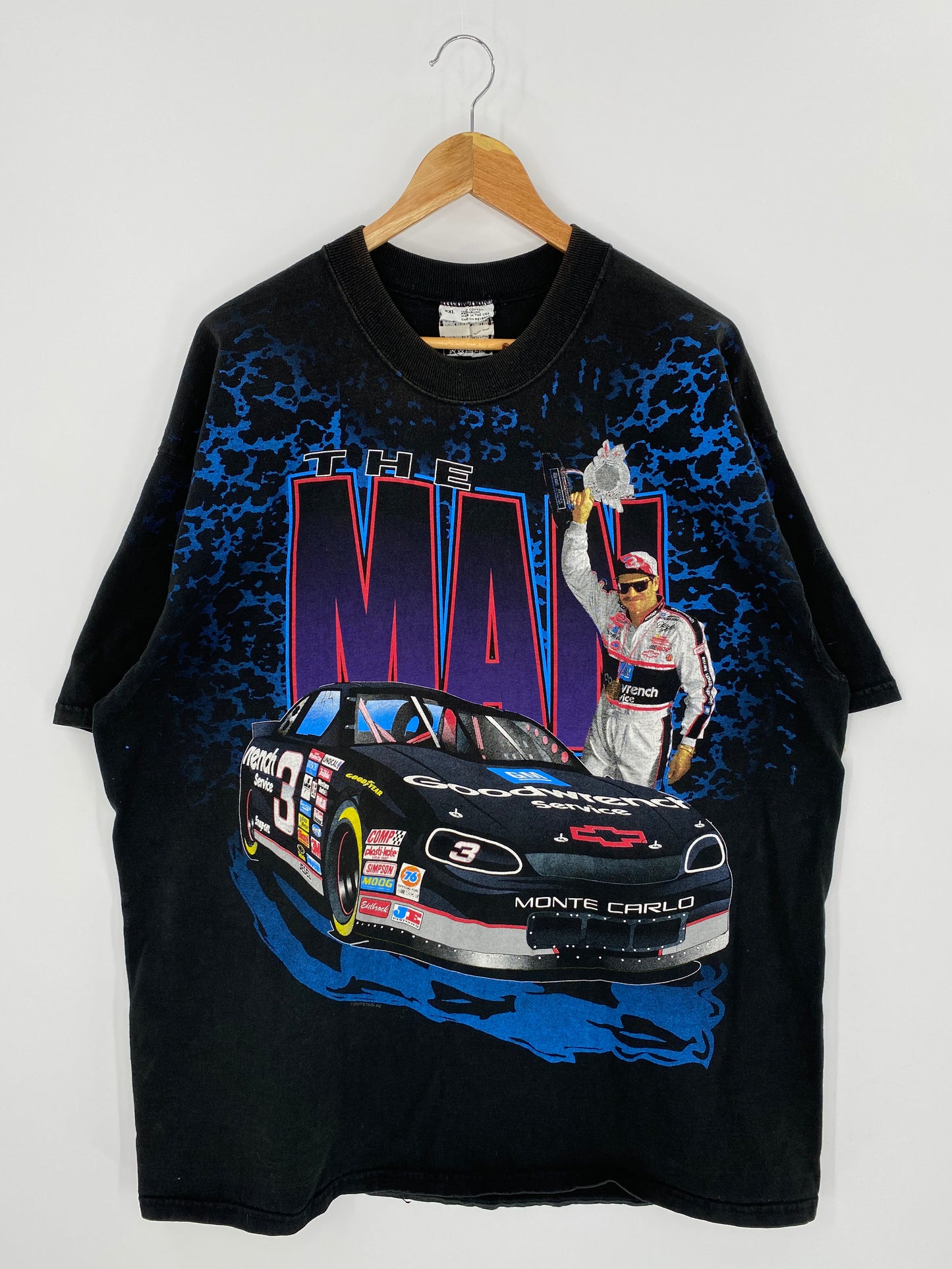 90’s THE MAN Made in USA Size XXL Vintage T-shirt / 7348