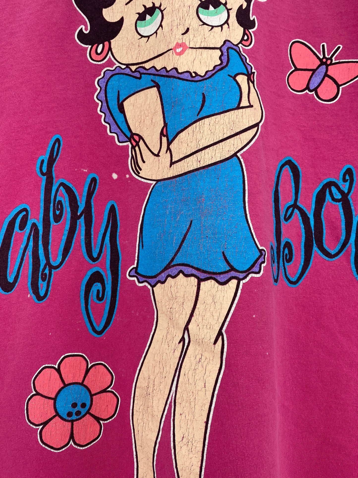1995 BETTY BOOP Made in USA Size XXXXL Vintage T-shirt /k6928