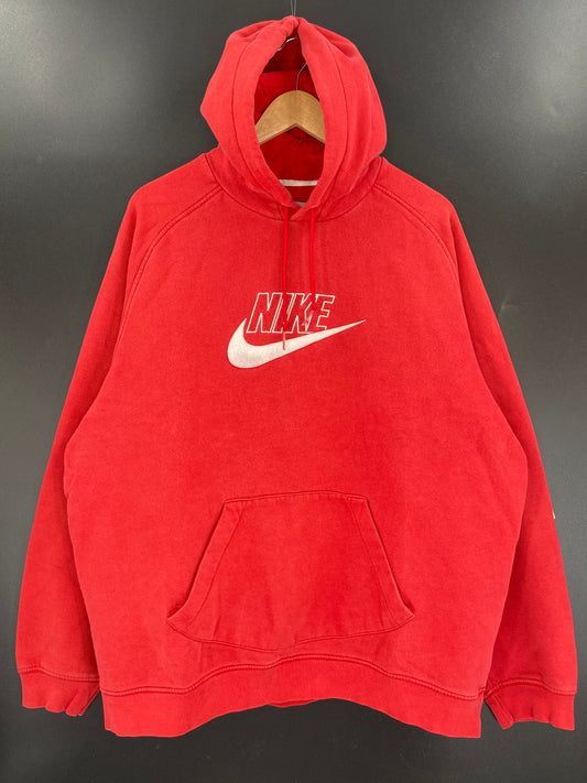 00’ NIKE LOGO Size XL Vintage Hoodie Sweat-Shirts / K2591