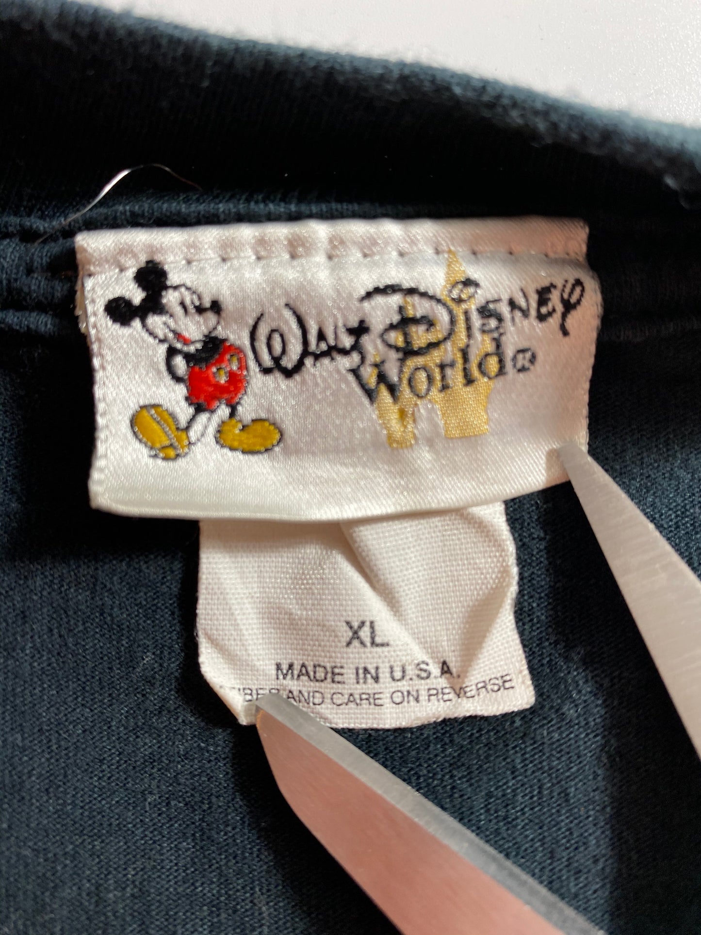 00’ WALT DISNEY x MICKEY Made in USA Size XL Vintage T-shirt / K8465