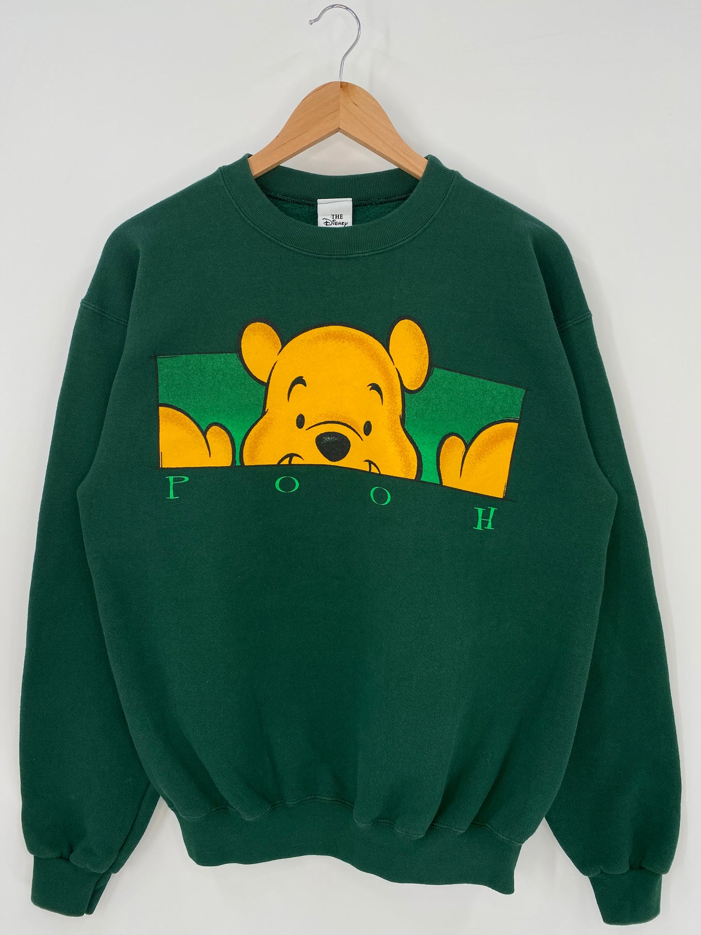 00’s WINNIE THE POOH Made in USA Size S Vintage Sweat-shirt / K3796