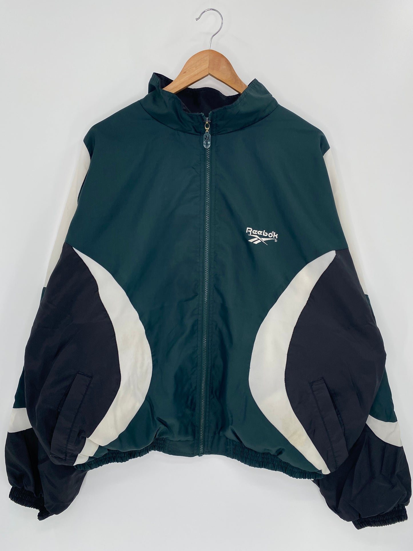 90’s REEBOK Size XL Vintage Nylon Jacket  / 9569