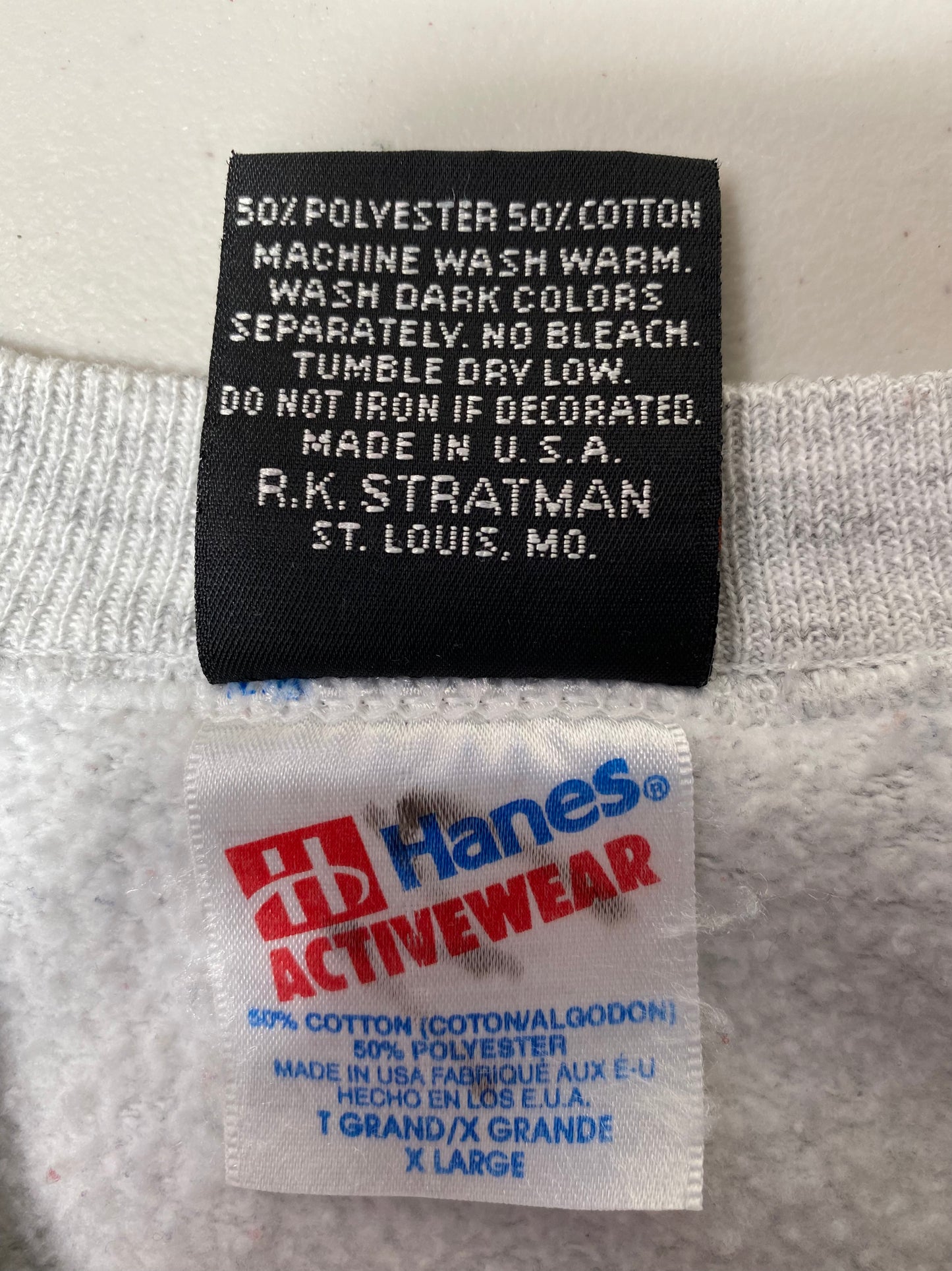 1993 HARLEY DAVIDSON Made in USA Size L Vintage Sweat-Shirt / K3745