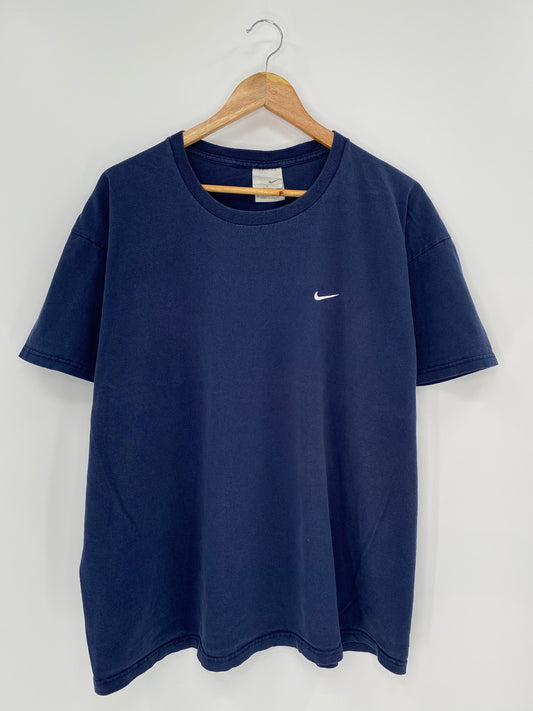 90’s NIKE Mini Swoosh Size L Vintage T-shirt / 8523