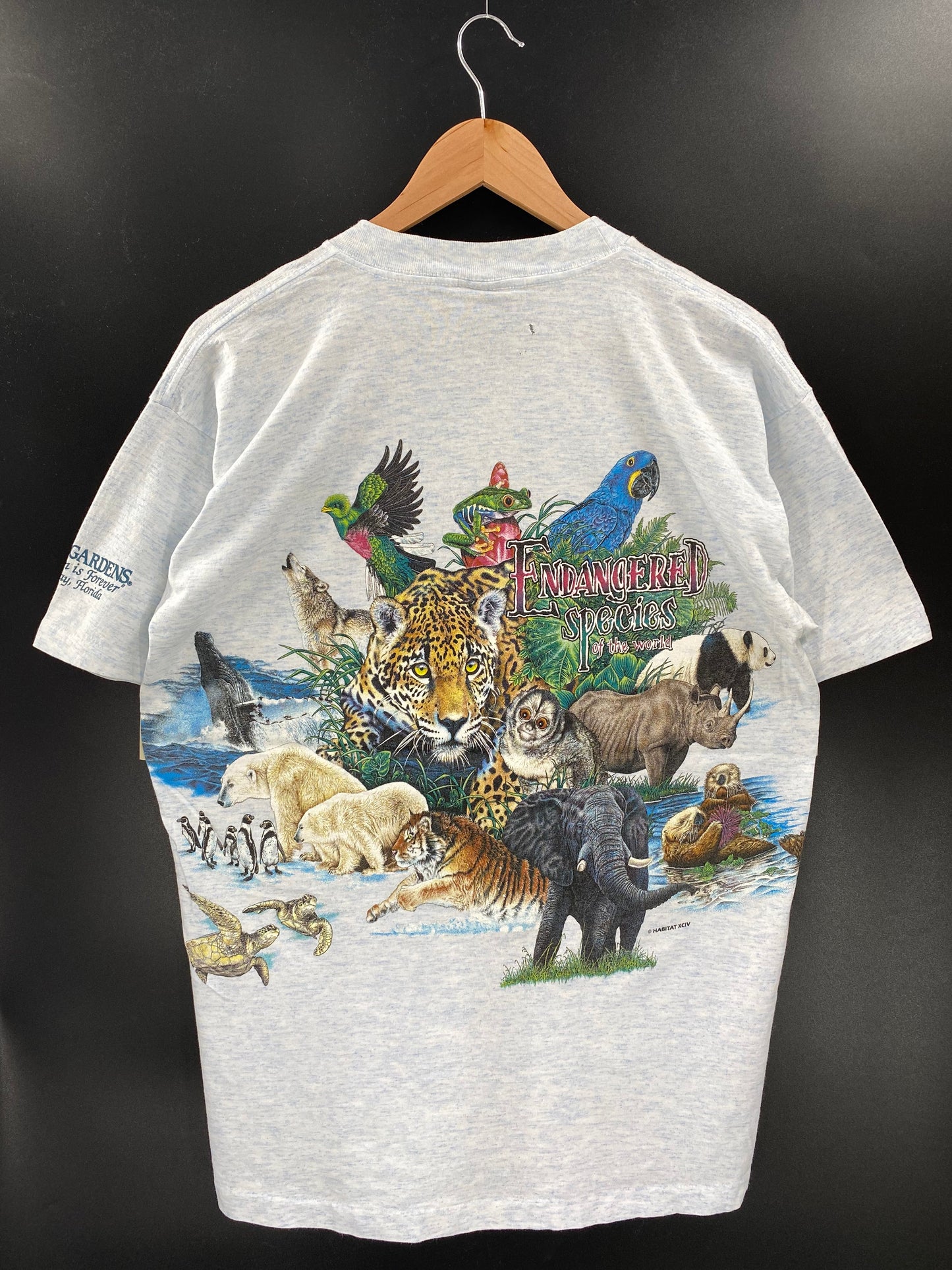 90’s BUSCH GARDENS Made in USA Size L T-Shirts / A6215