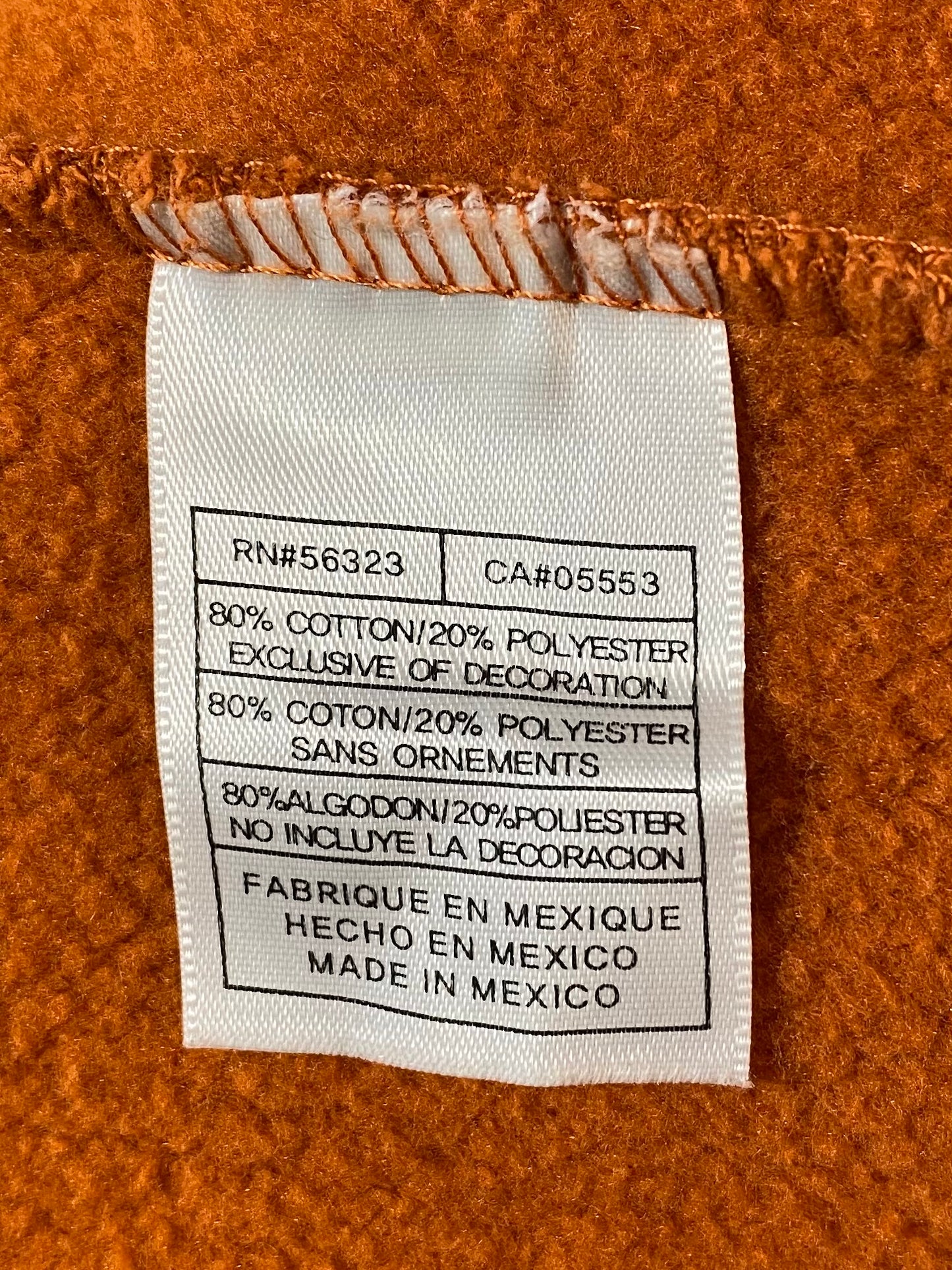 00' NIKE TEXAS Size No Tag (Approx. XL) Vintage Sweat-shirt / 8836