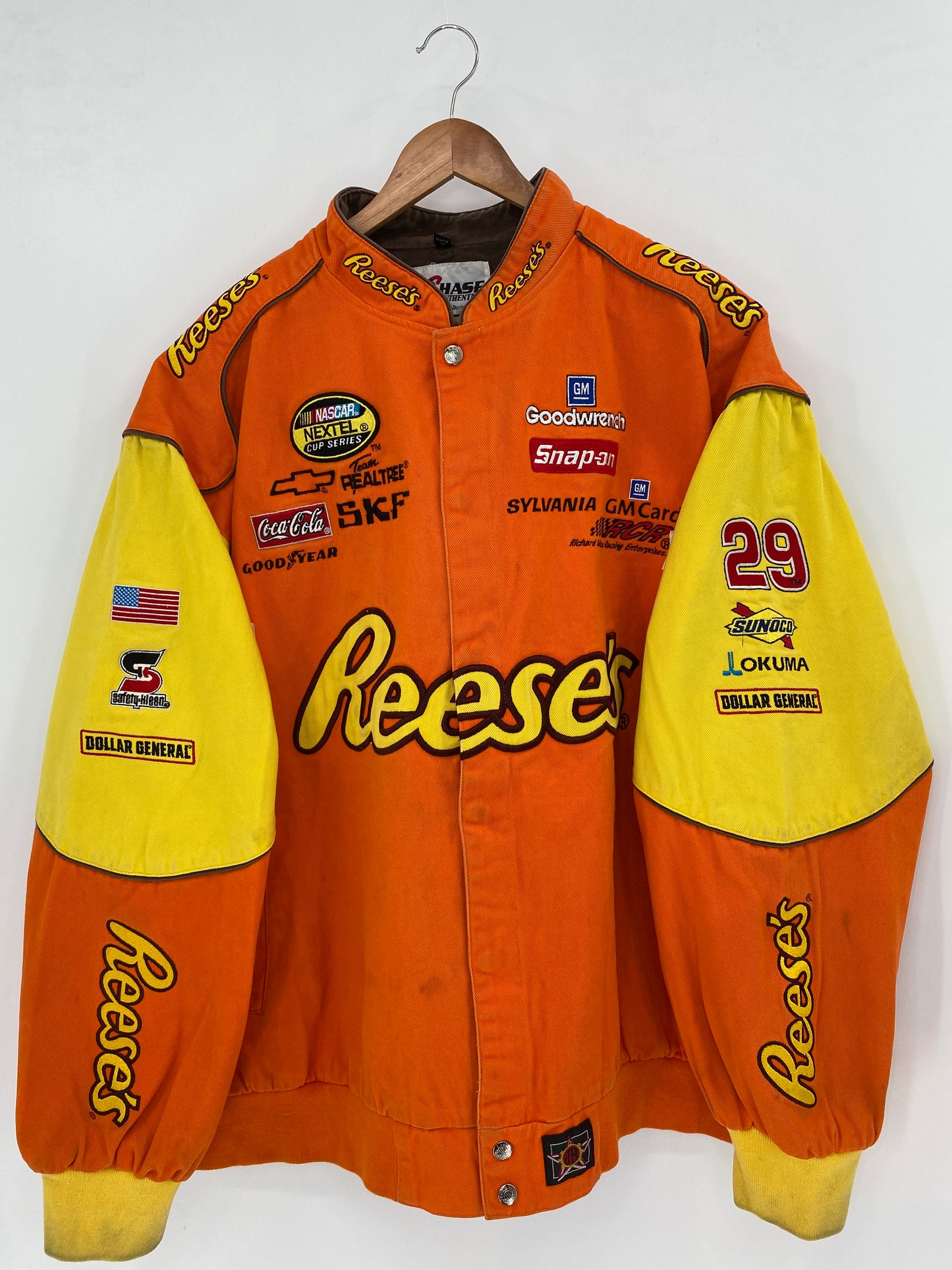 Vintage KEVIN HARVICK REESE'S RACING Size XXXXL Racing Jacket / K3160