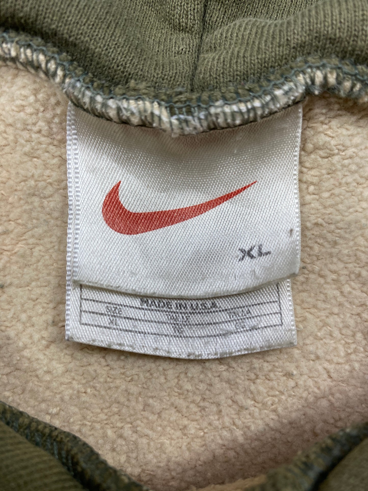 90’s NIKE Made in USA Size XL Vintage Hoodie Sweat-Shirt / 5624