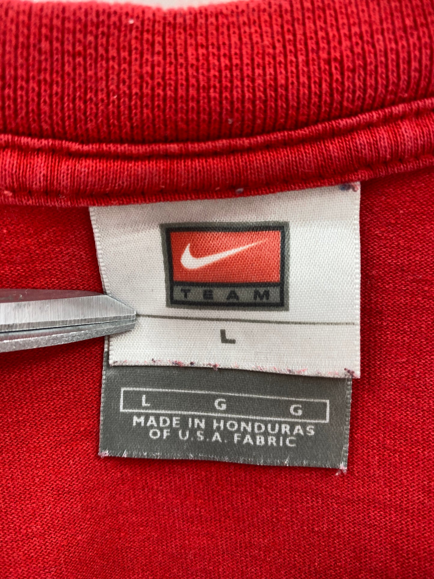 00’ NIKE OHIO STATE Size L Vintage T-shirt / 7713