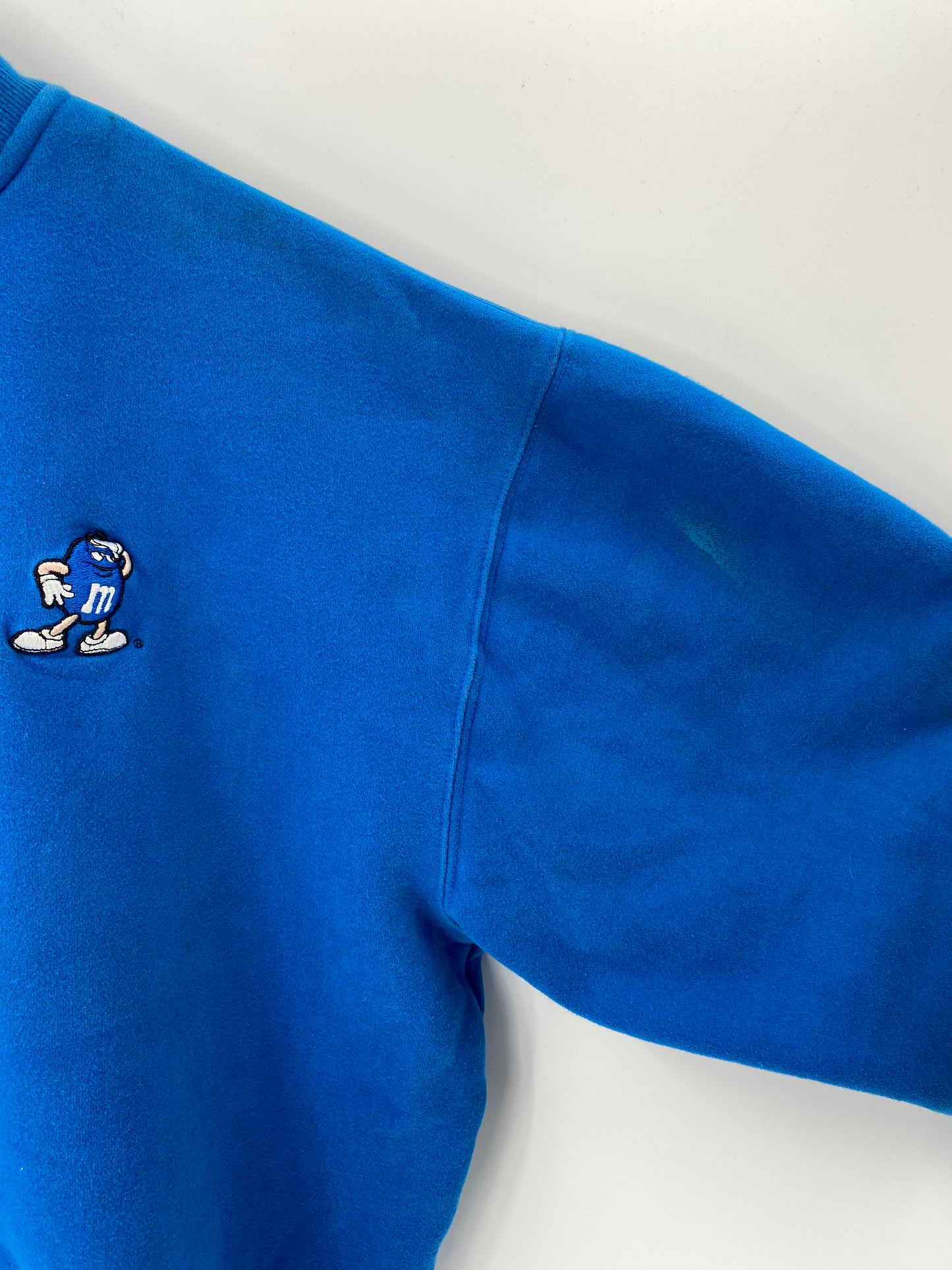 M&M’S  Size XL Vintage Half-zip Sweat-shirt / 7245