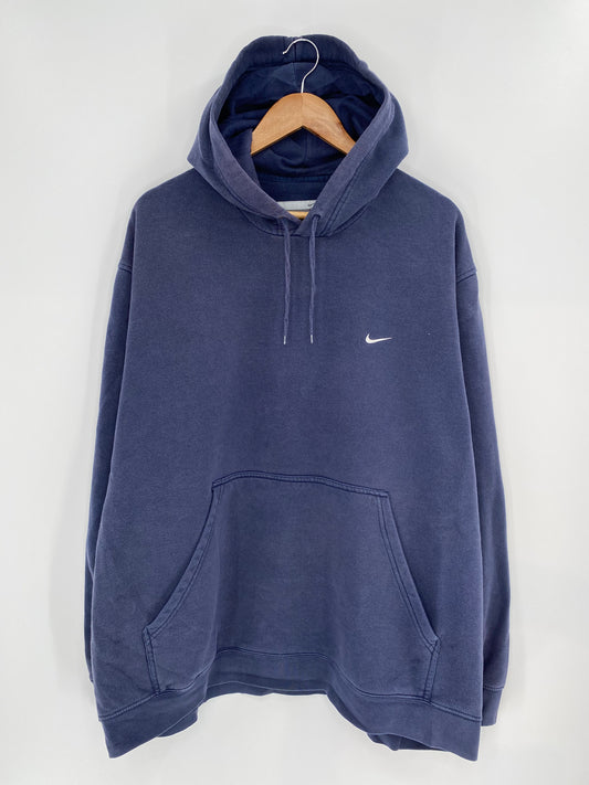 00’ NIKE Mini Swoosh Size XXL Vintage Hoodie Sweat-shirt / 9318