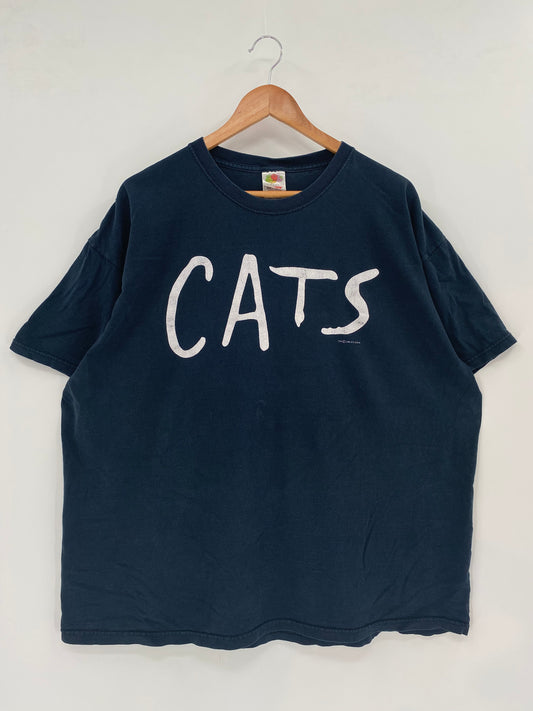 1981 CATS Size XXL Vintage T-Shirt / K2000