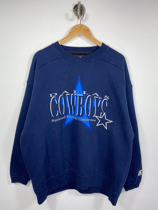 90’s STARTER COWBOYS Size XL Vintage NFL Sweat-Shirt / 5327