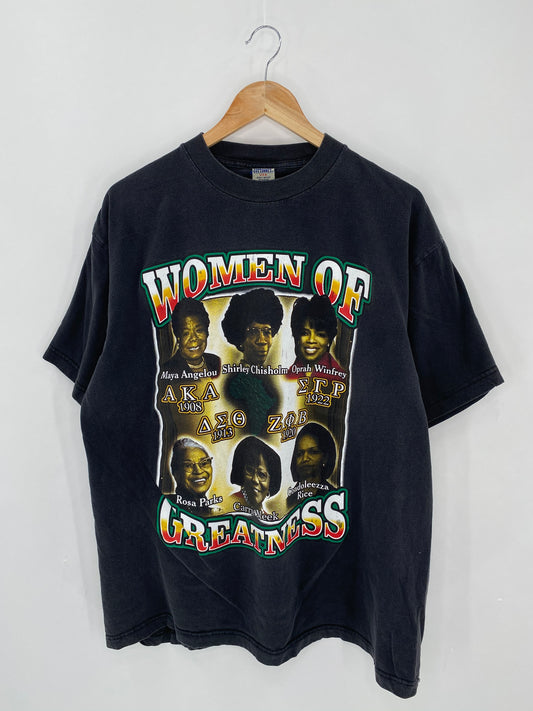 90’s WOMEN OF GREATNESS Vintage Size XXL T-Shirt / 6323