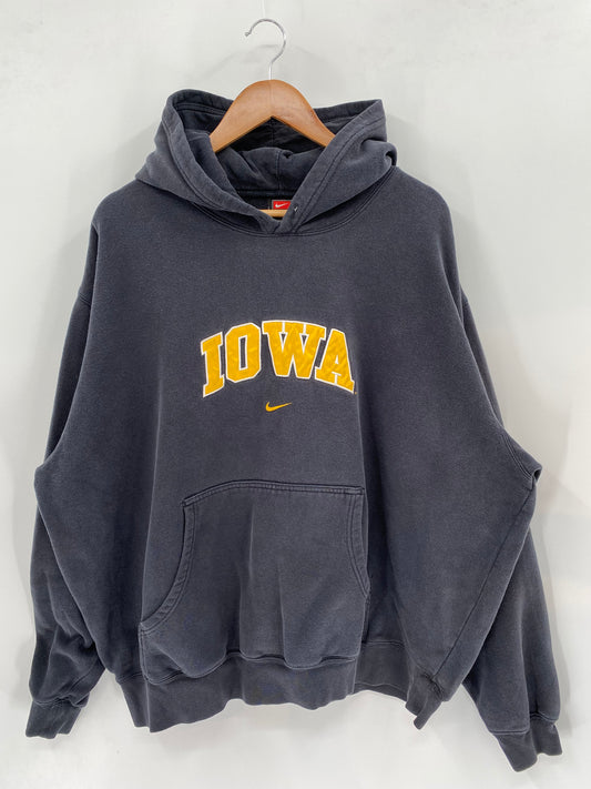 00’ NIKE IOWA Size XXL Vintage Hoodie Sweat-Shirts / K2573