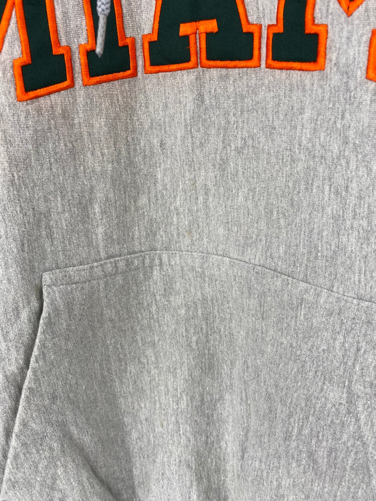 00’ MIAMI Size L Vintage Hoodie Sweat-shirt / 8558