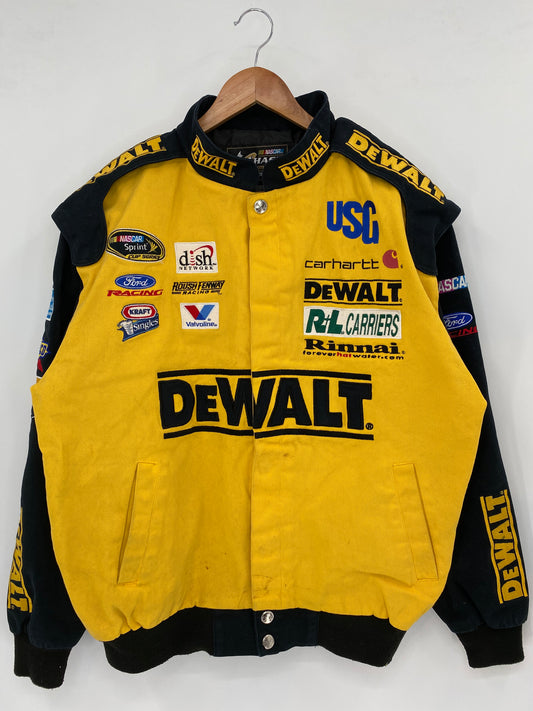 Vintage DE WALT x MATT KENSETH NASCAR Size M Vintage Racing Jacket / K3163