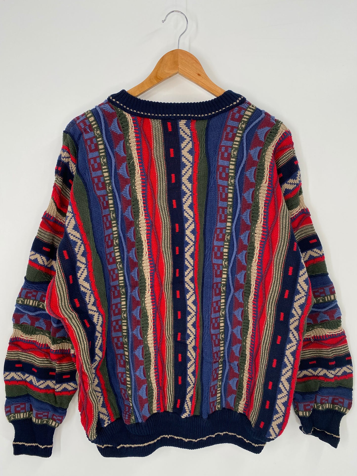Vintage 3D COOGI- Style Size L Knit Sweater / K3936