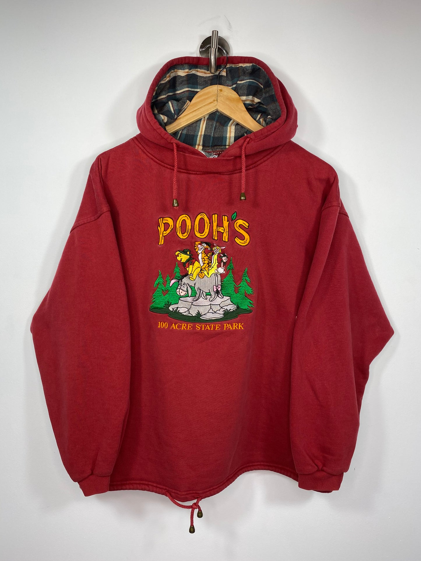 00’ Pooh’s Size Approx.M Vintage Hoodie Sweat-Shirt / 5285
