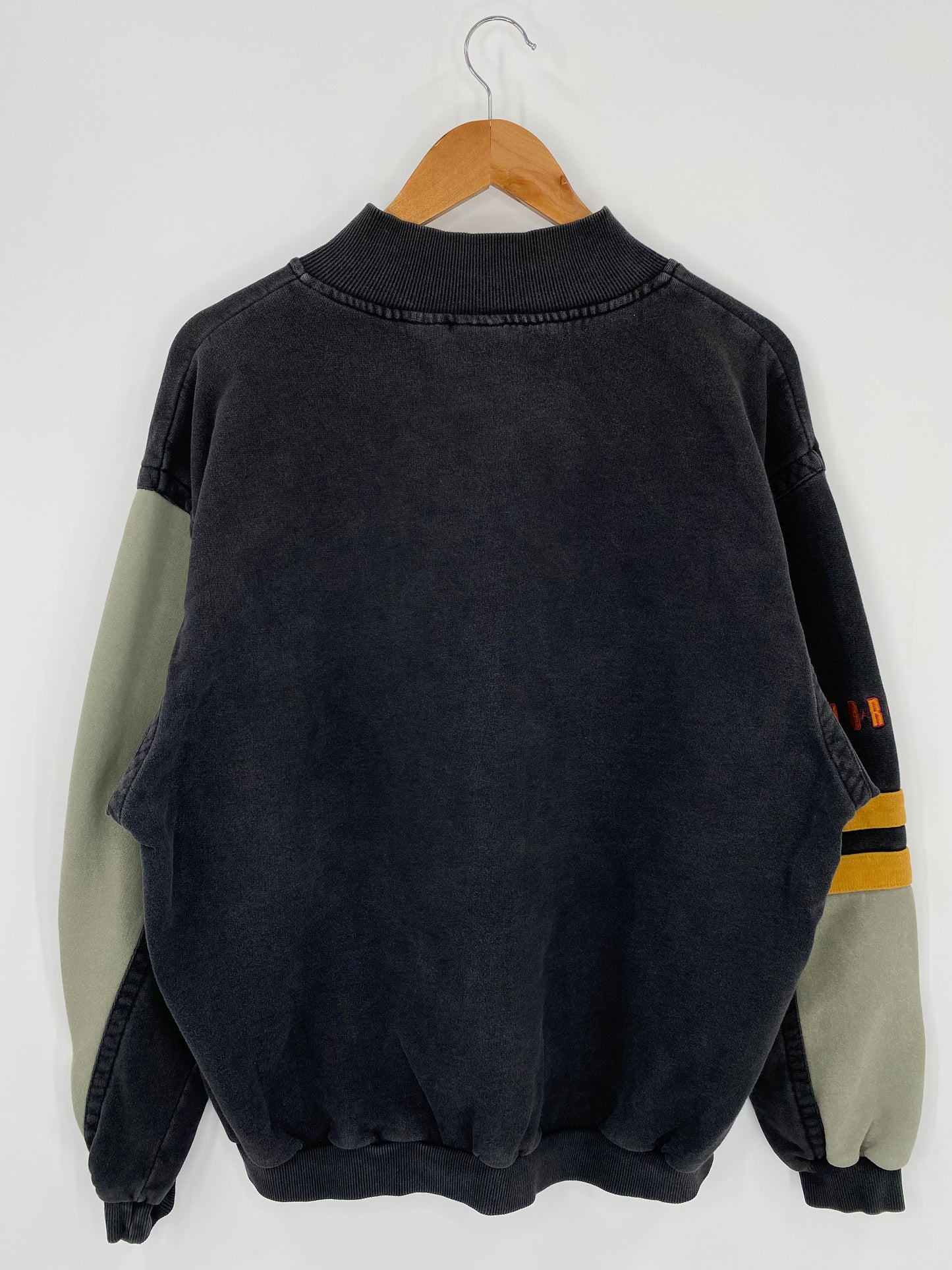 90’s NIKE AIR JORDAN Size L Half zip Sweat-Shirt / k1211