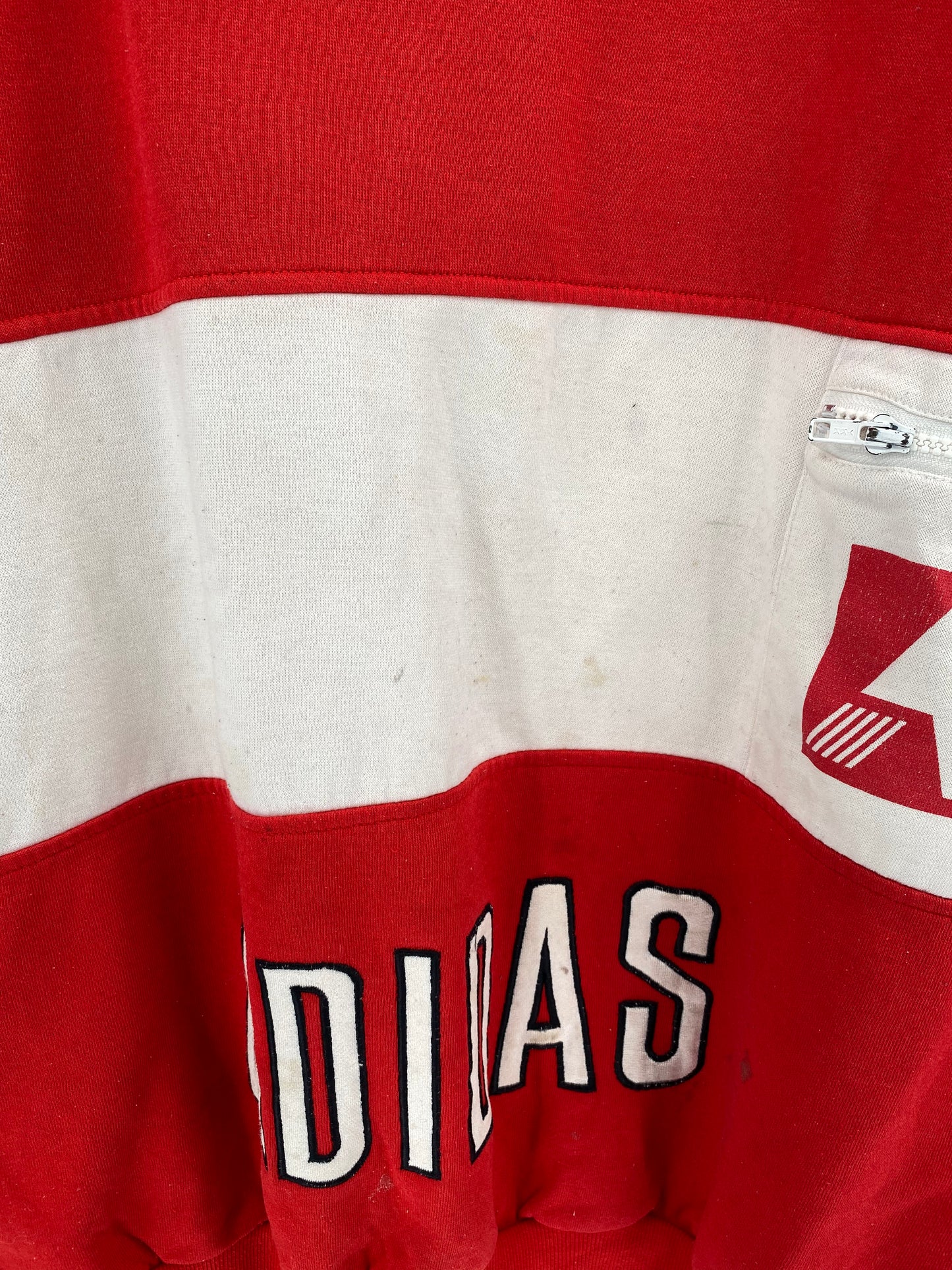 90’s ADIDAS Size No Tag (APPROX.M-L) Vintage Sweat-shirt / K3201