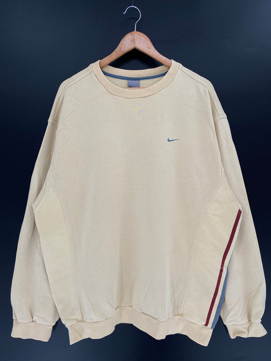 00’ NIKE MINI SWOOSH Size XL Vintage Sweat-shirt / K461