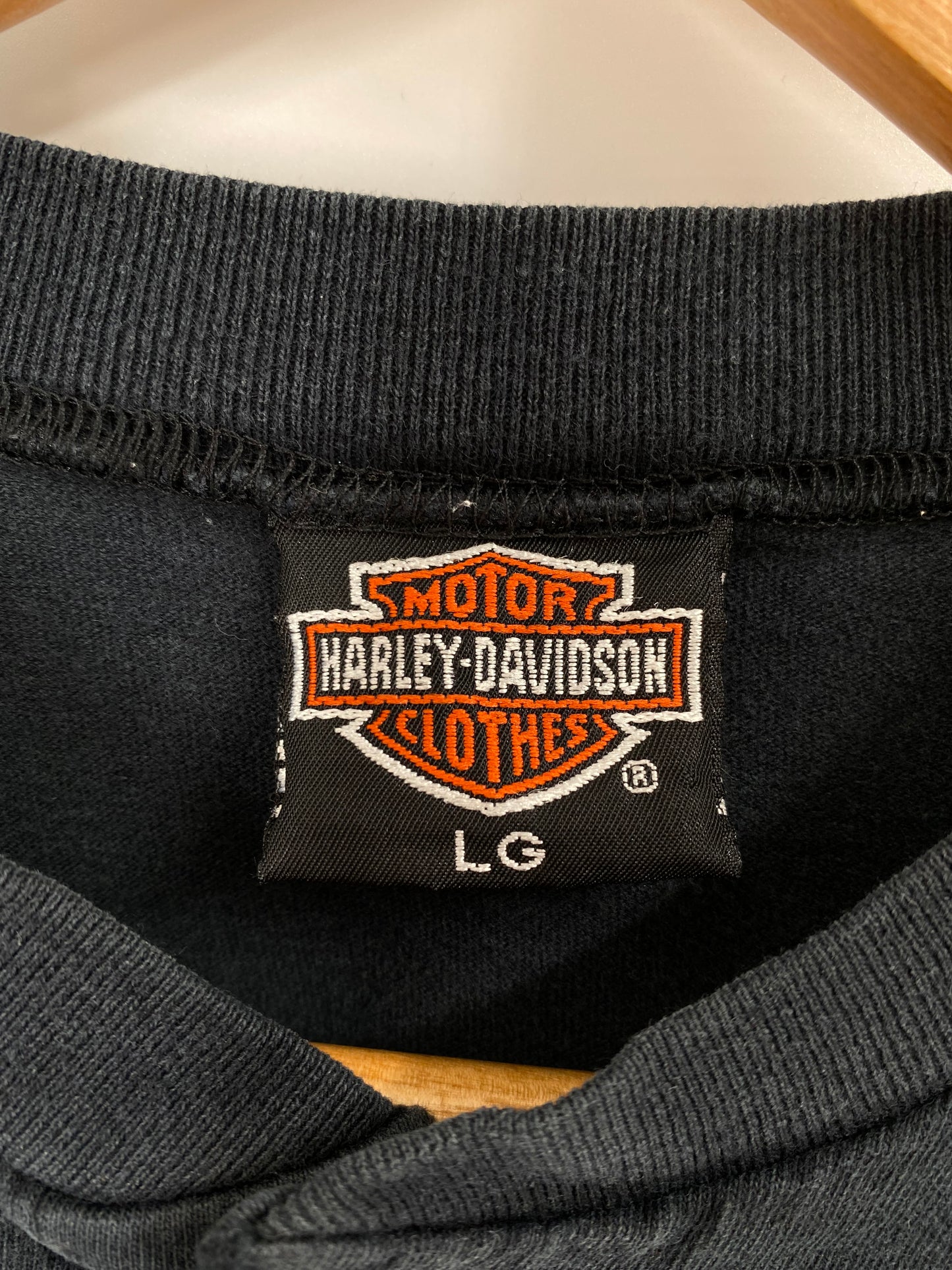 Vintage HARLEY DAVIDSON Size L T-Shirts / K3913