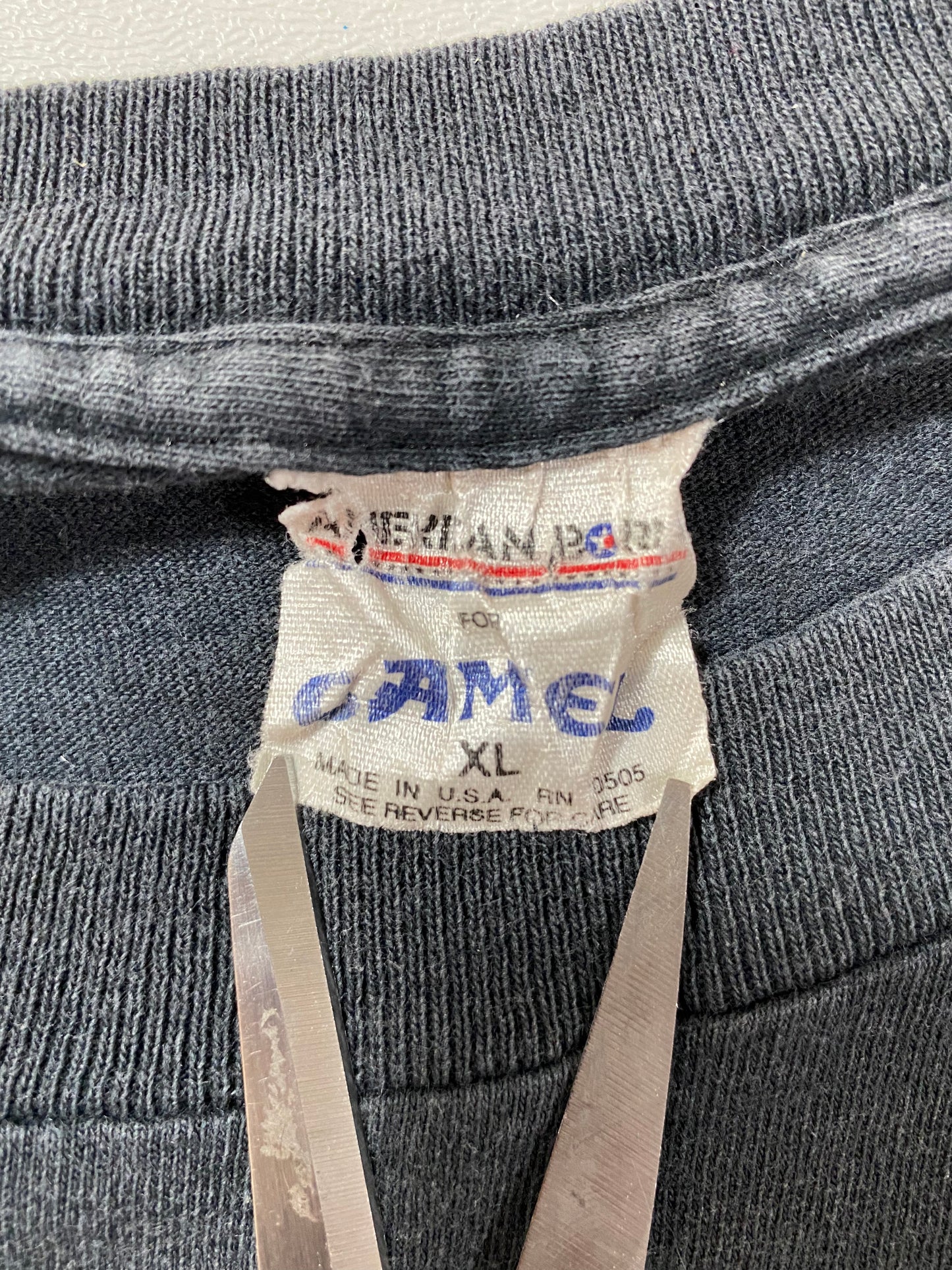 1992 CAMEL Made in USA Size XL Vintage T-Shirt / K22