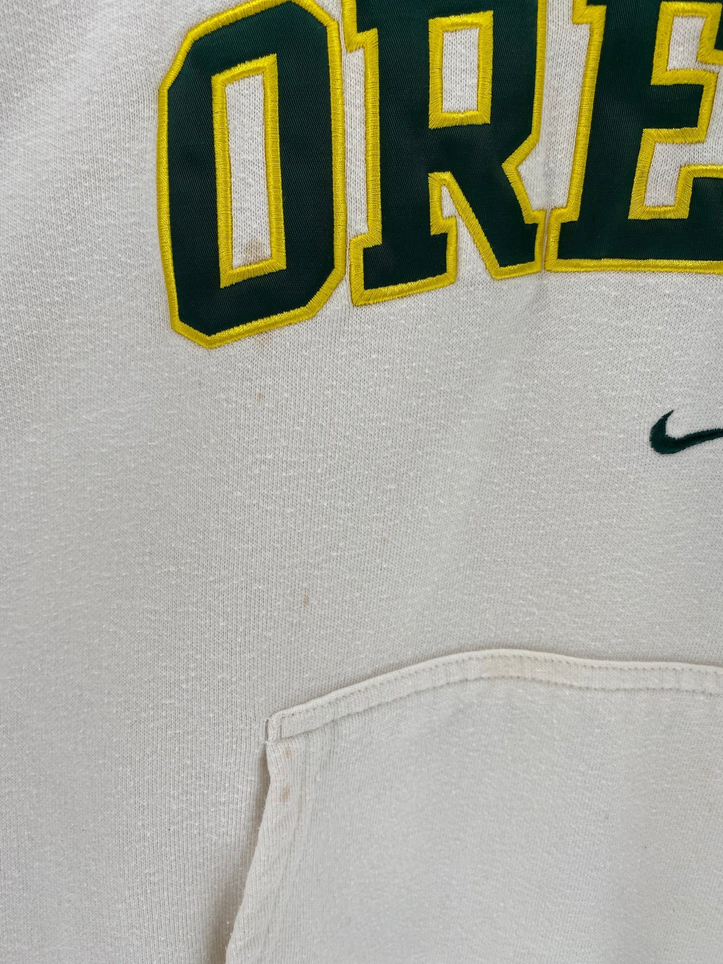 00’ NIKE OREGON Size M Vintage Hoodie Sweat-Shirt / K685