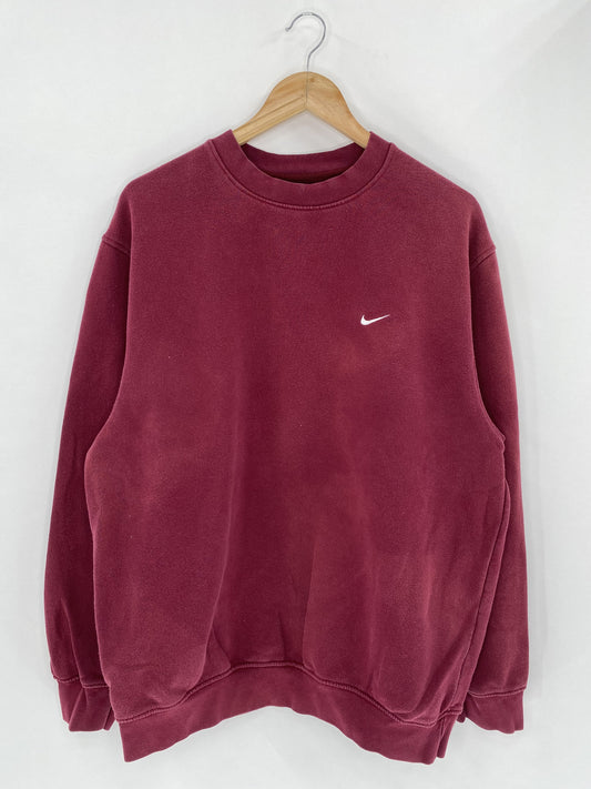 00’ NIKE Mini Swoosh Size L Vintage Sweat-Shirt / K4845