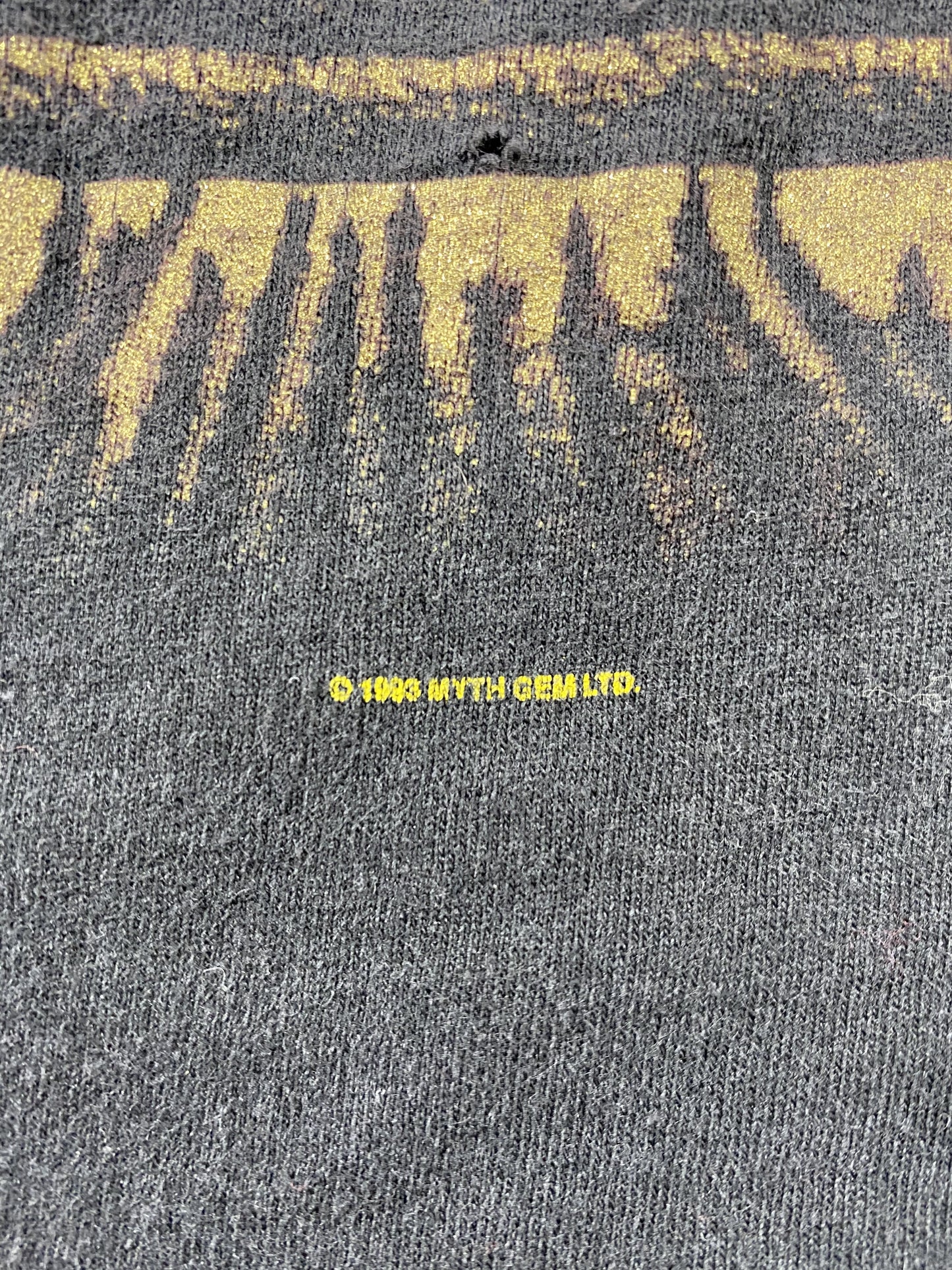 1993' LED ZEPPELIN Made in USA Size L Vintage Music T-Shirt / k5426