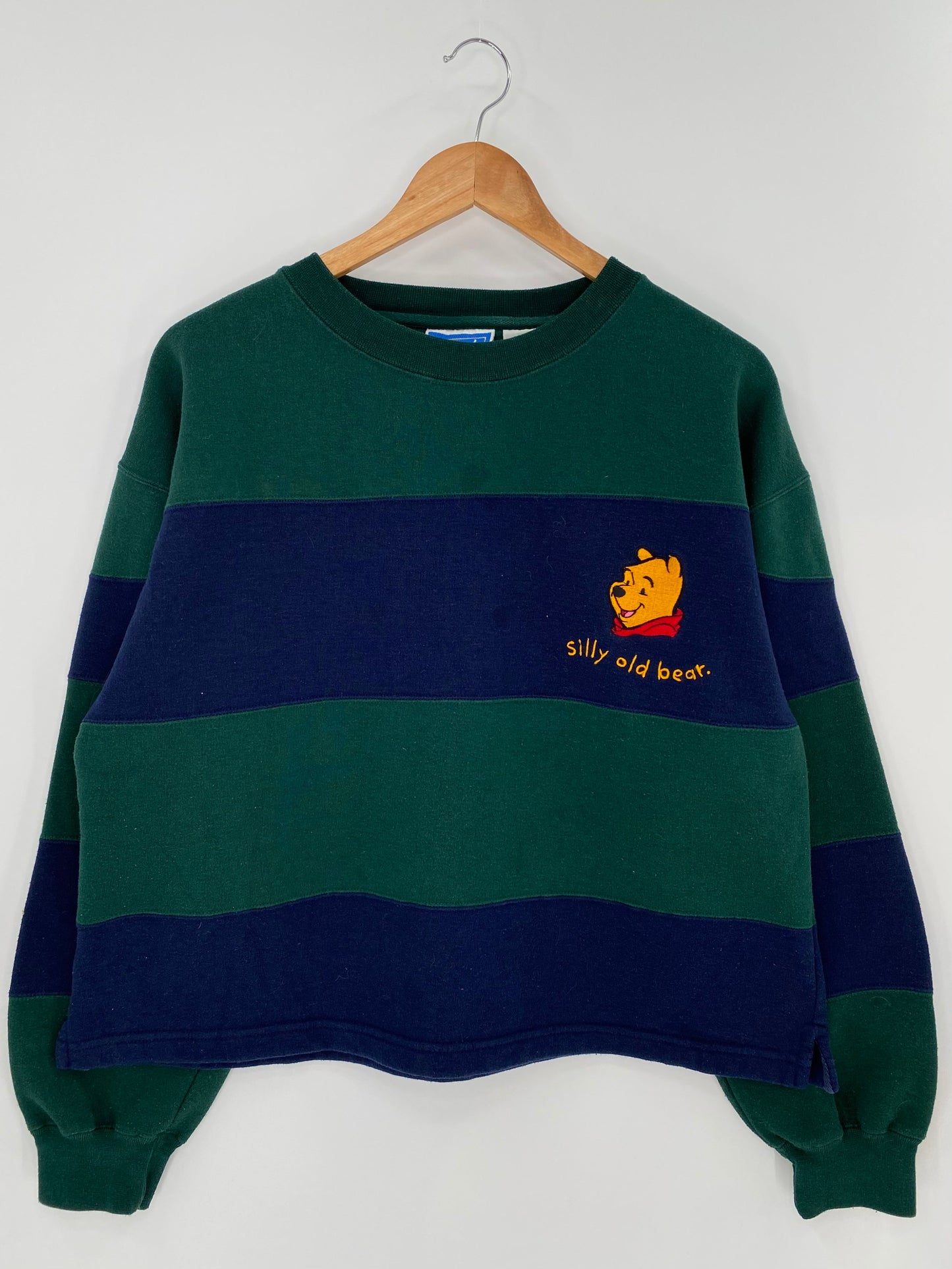 00’ DISNEY POOH Size Ladies L Vintage Sweat-shirt / K9399