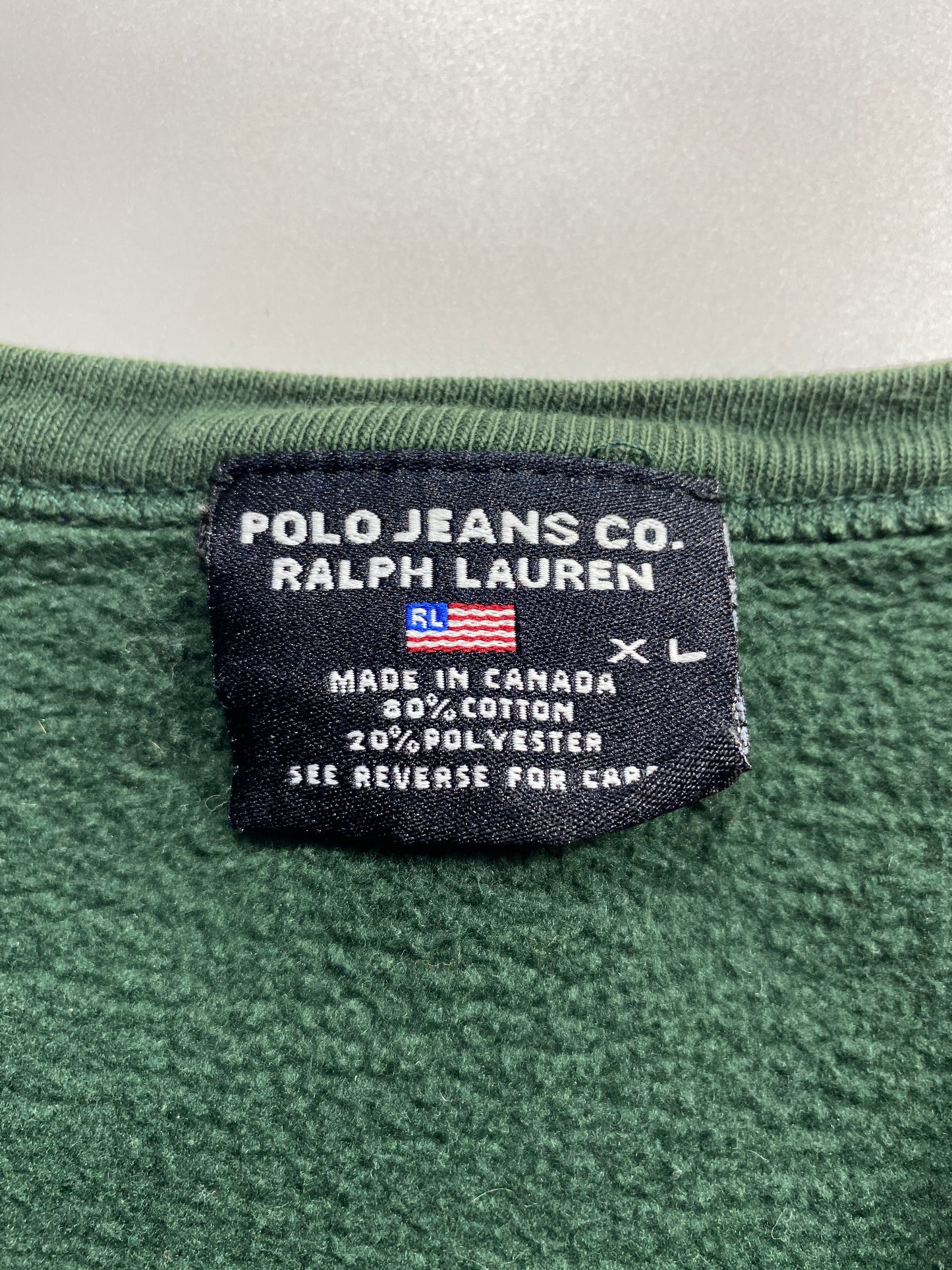 Polo Jeans Ralph Lauren Size XL Vintage Sweat-shirt / 7174