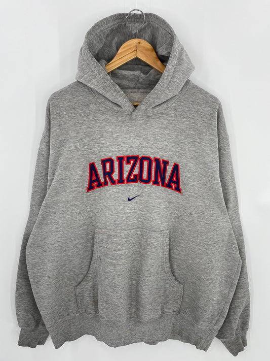 00' NIKE ARIZONA Size No Tag (Approx. XL) Vintage Hoodie Sweat-shirt / 7015