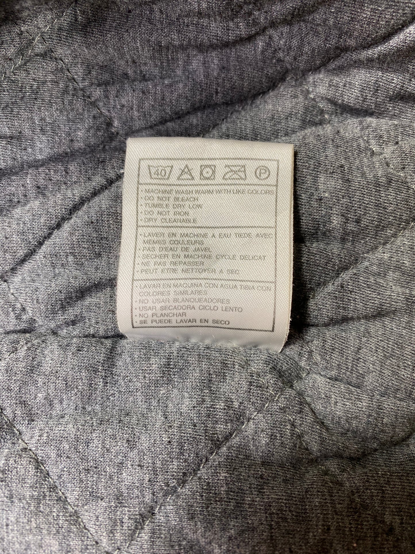 90's NIKE Zipper Size L Vintage Padded Nylon-Jacket / 5721