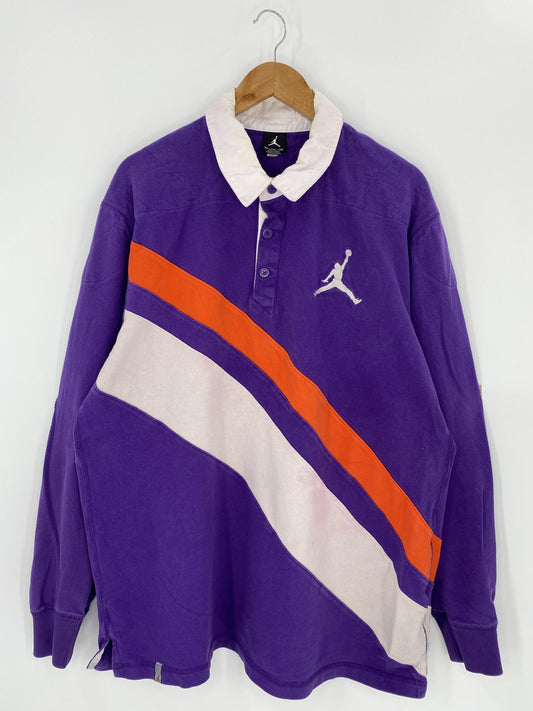.00’ AIR JORDAN Size XXL Vintage Button Down Long Sleeve Shirt / A7599