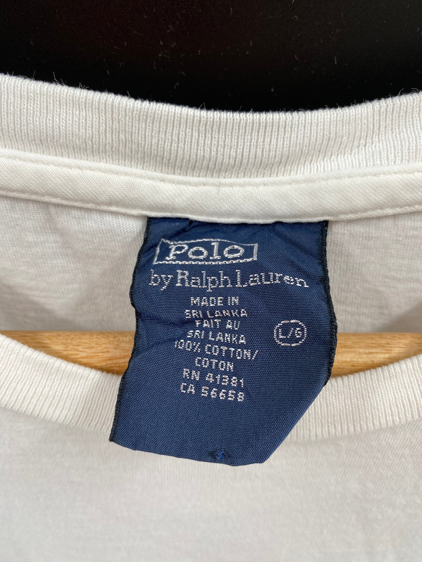 90’s RALPH LAUREN POLO BEAR Size L Vintage T-Shirts / A6592