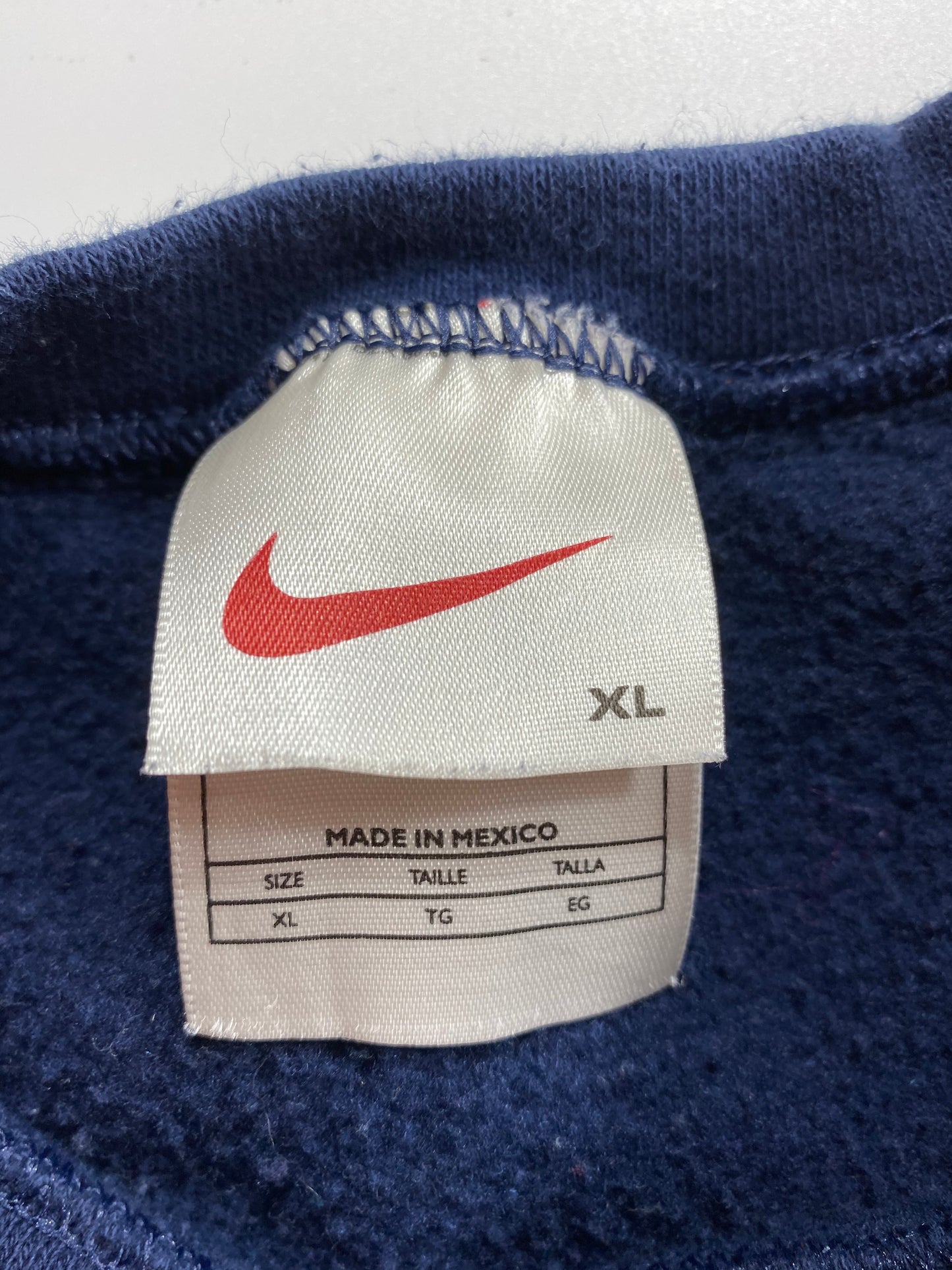 90’s NIKE Mini Swoosh Size XL Vintage Sweat-shirt / 7304