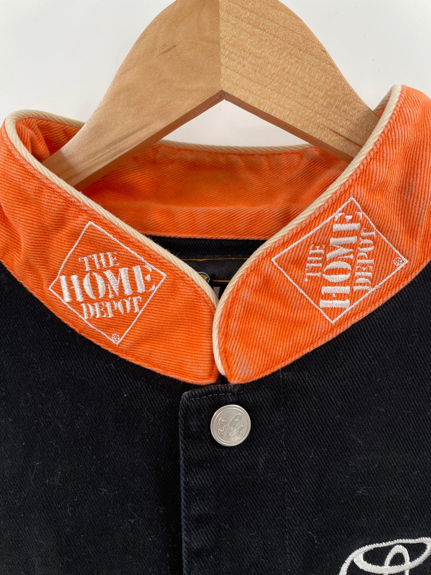 Vintage NASCAR x THE HOME DEPOT Size XL Racing Jacket / k2372