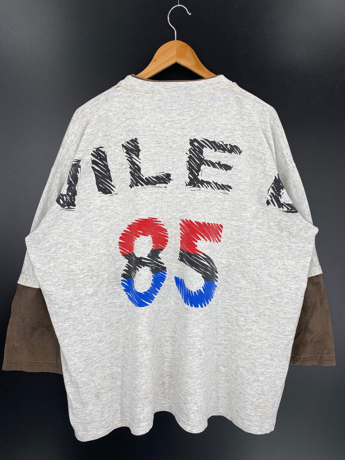 .1995 LOONEY TUNES WILEE Size No Tag (Approx.XXL) Vintage T-Shirt / E932