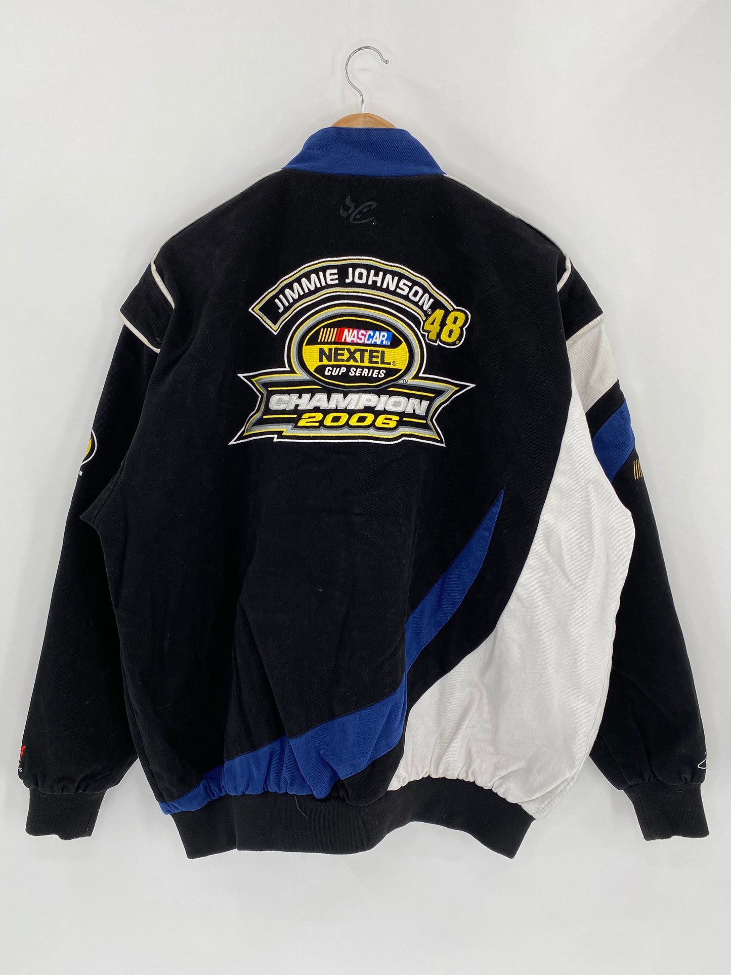 Vintage NASCAR JIMMY JOHNSON 2006 Size XL Racing Jacket / 5469