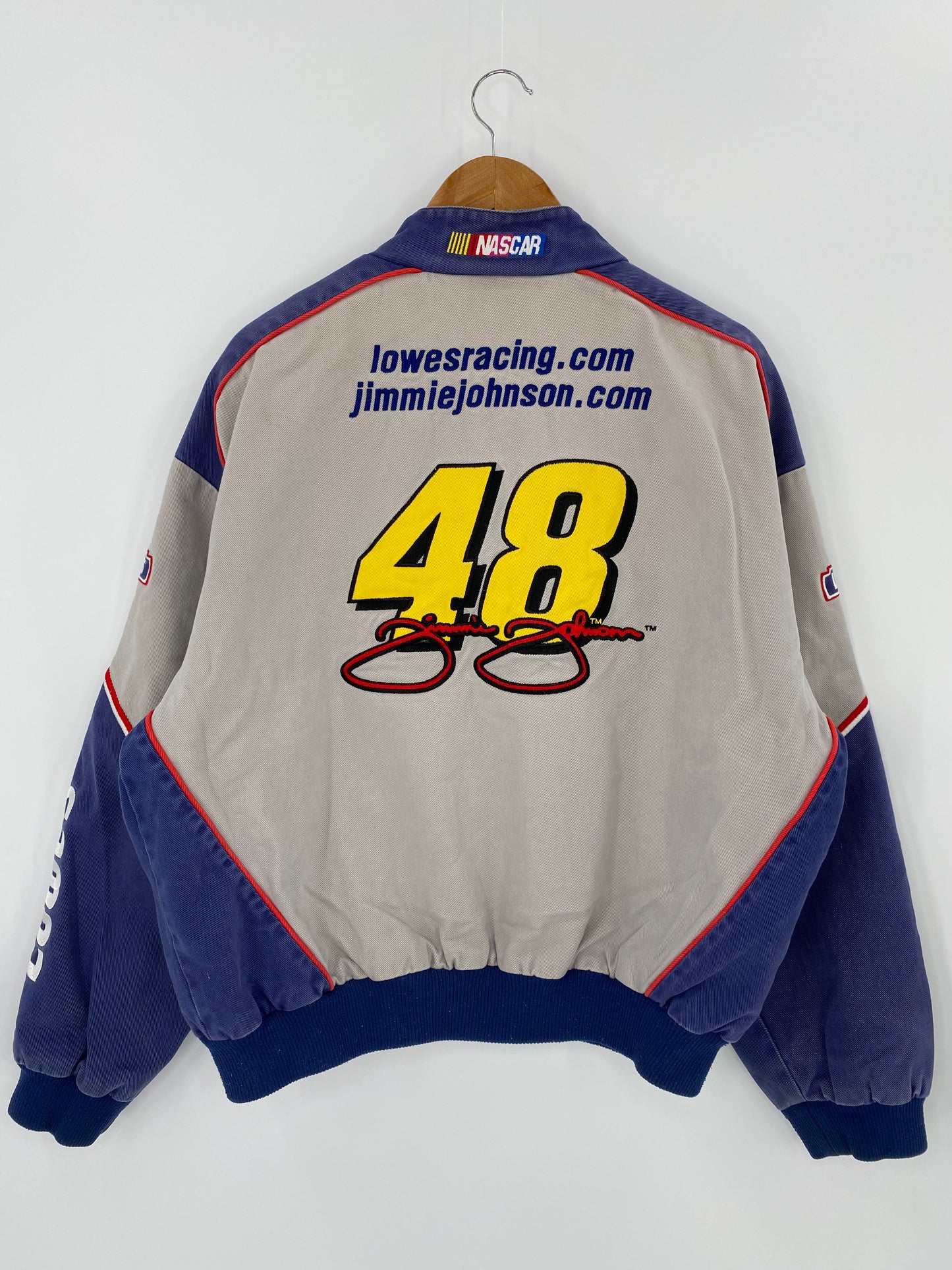 Vintage NASCAR Lowe’s Size XL Racing Jacket / 8306